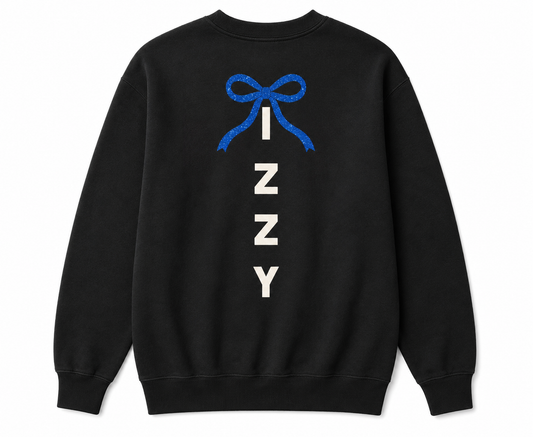 Cheer Mom Name Crewneck