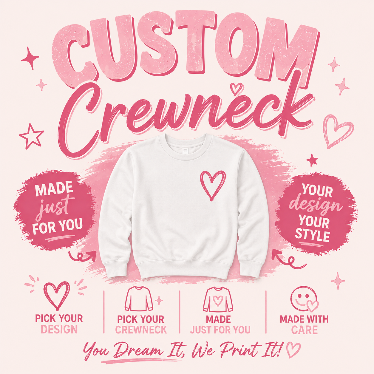Custom Crewnecks
