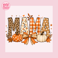 Fall MAMA Leopard & Pumpkin DTF Transfer