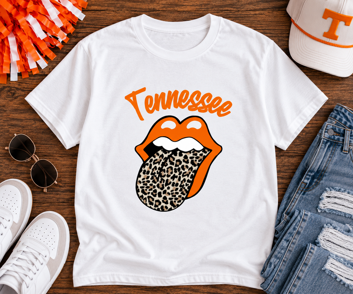 Tennessee Leopard Lips Shirt