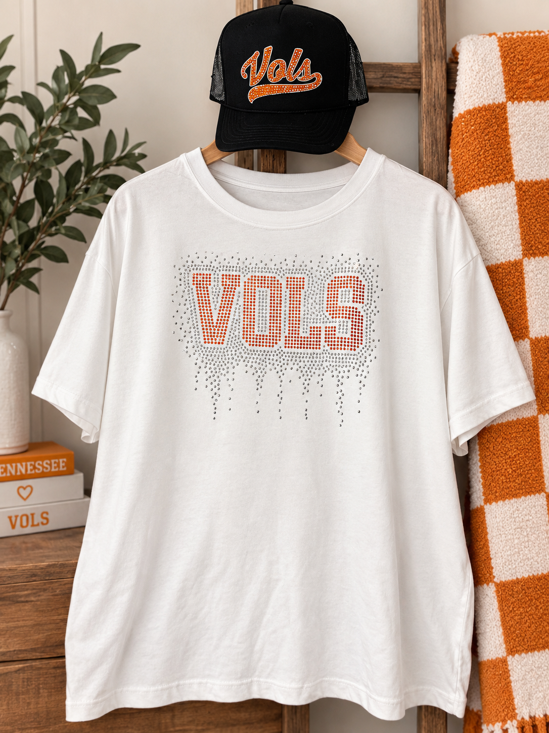 VOLS Rhinestone Tee & Hat