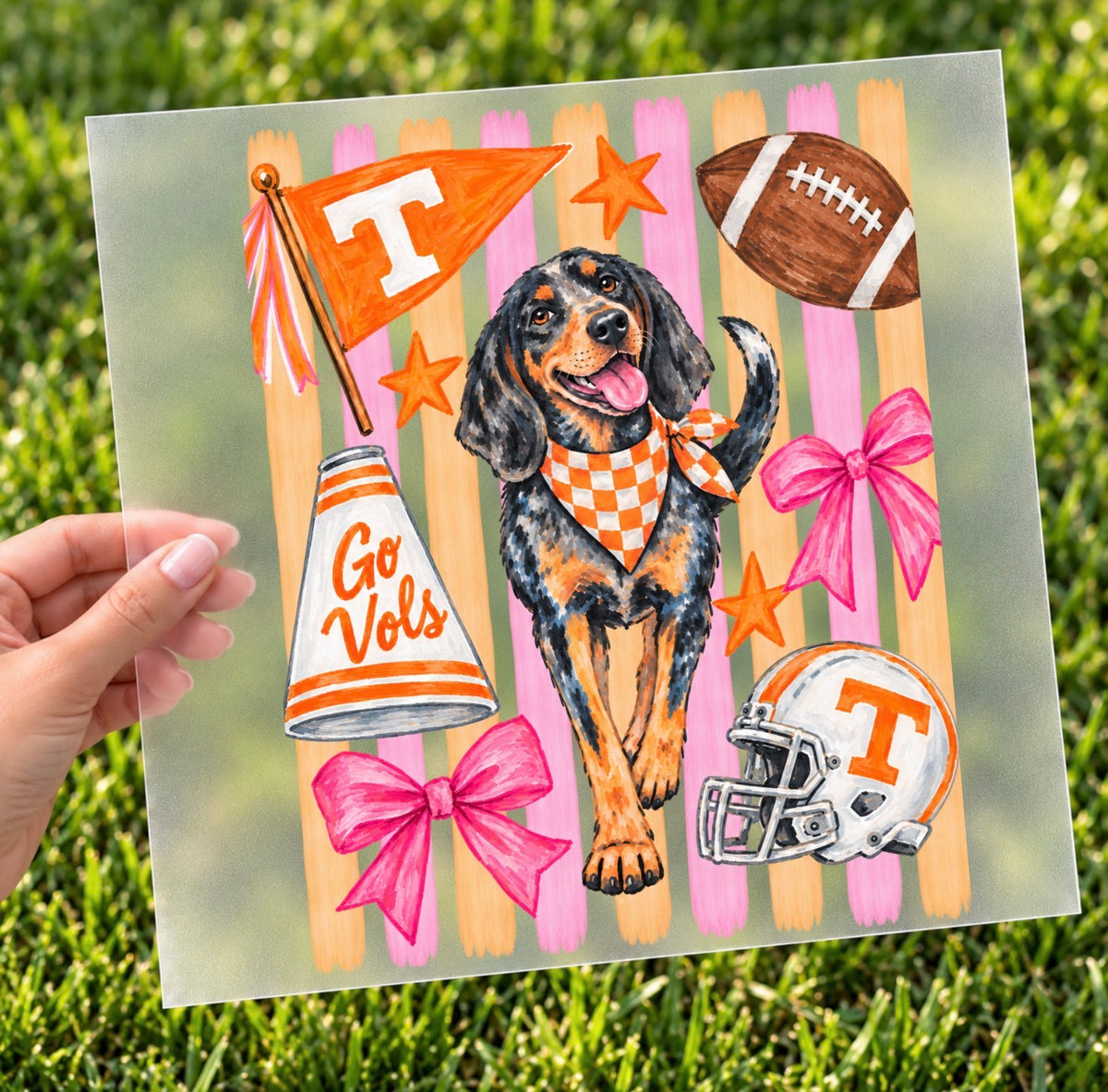 Go Vols Smokey DTF Transfer