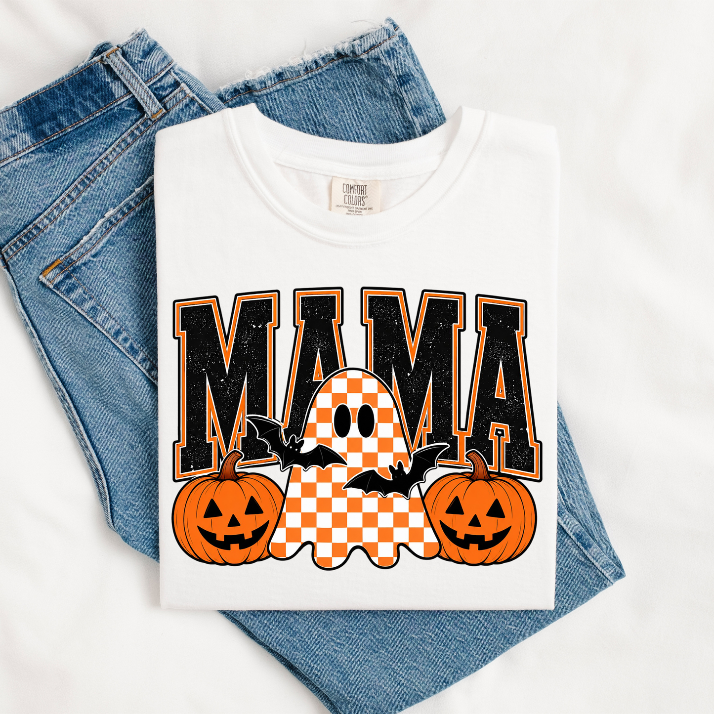 MAMA Ghost Spooky Season DTF Transfer