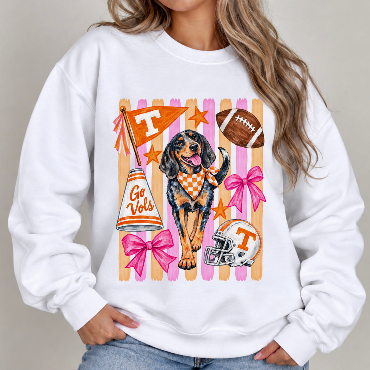 Tennessee Vols Dog Gameday Crewneck