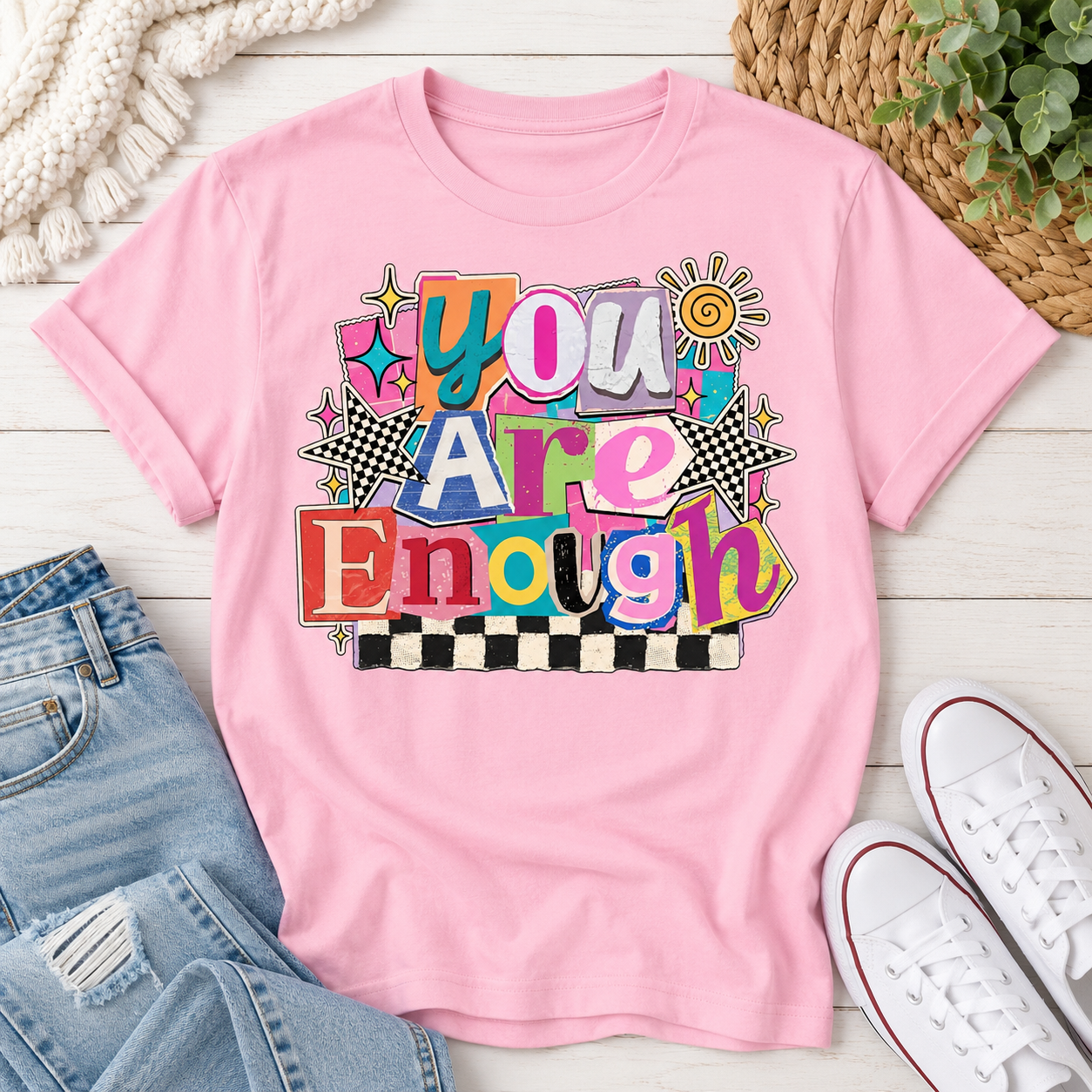 You Are Enough Graphic Tee