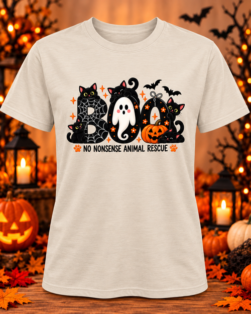 Spooky Storytime Ghost & Puppies Halloween Shirt | No Nonsense Animal ...